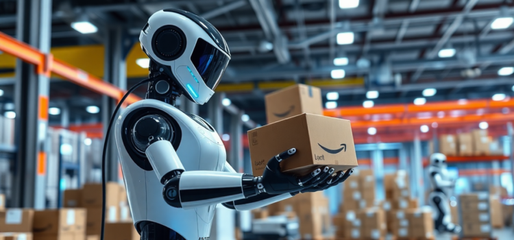 Amazon’s New Robot With Sense of Touch: A Milestone in Warehouse Automation Technology