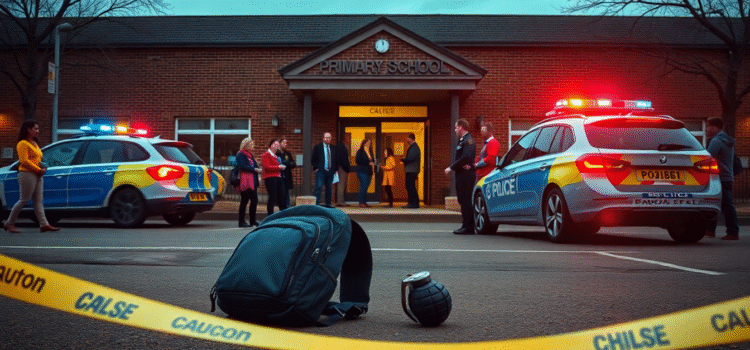 Primary School Evacuated: Student’s Grenade Show-and-Tell Incident Sparks Major Safety Response