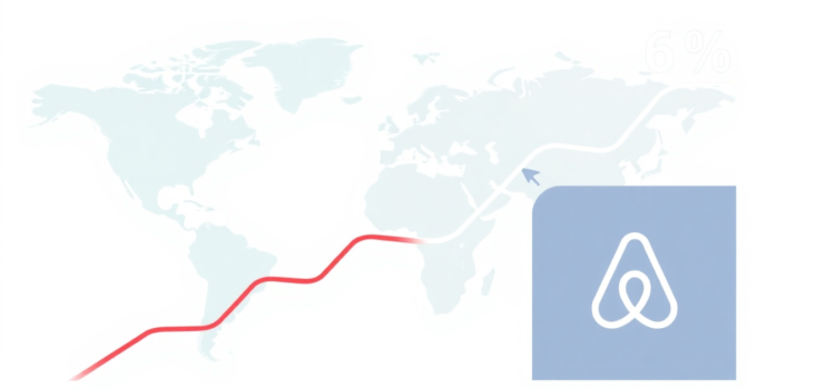 Airbnb Sees 6% Revenue Growth Amid Travel Uncertainty