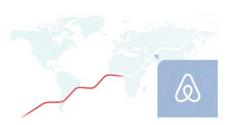 Airbnb Sees 6% Revenue Growth Amid Travel Uncertainty