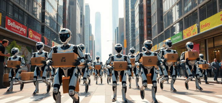 Amazon Plans to Deploy 10,000 Humanoid Robots for Package Delivery by 2025