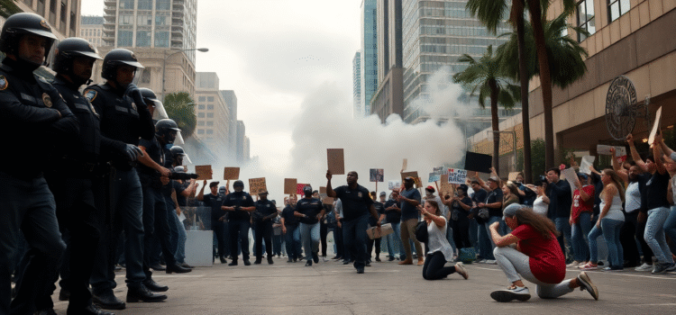 Democrats Criticize Trump’s Response to LA Protests Amid Reports of 200 Arrests and Injuries